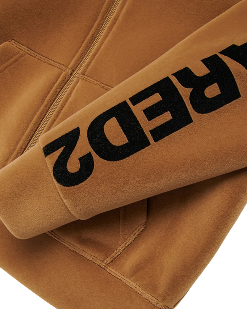 Felpa in neoprene Dsquared cammello DQ3001 DQ721 Dsquared 