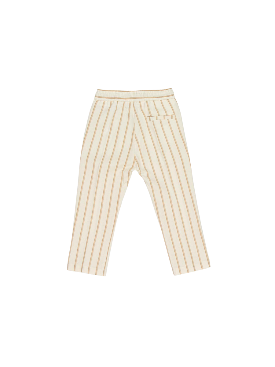 Pantalone a righe Manuel Ritz bianco e beige MR2875 ECRU Manuel Ritz 