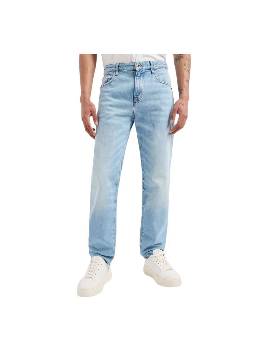 Jeans slim fit in denim chiaro 3DZJ13Z1YFZ 1500 Armani Exchange 