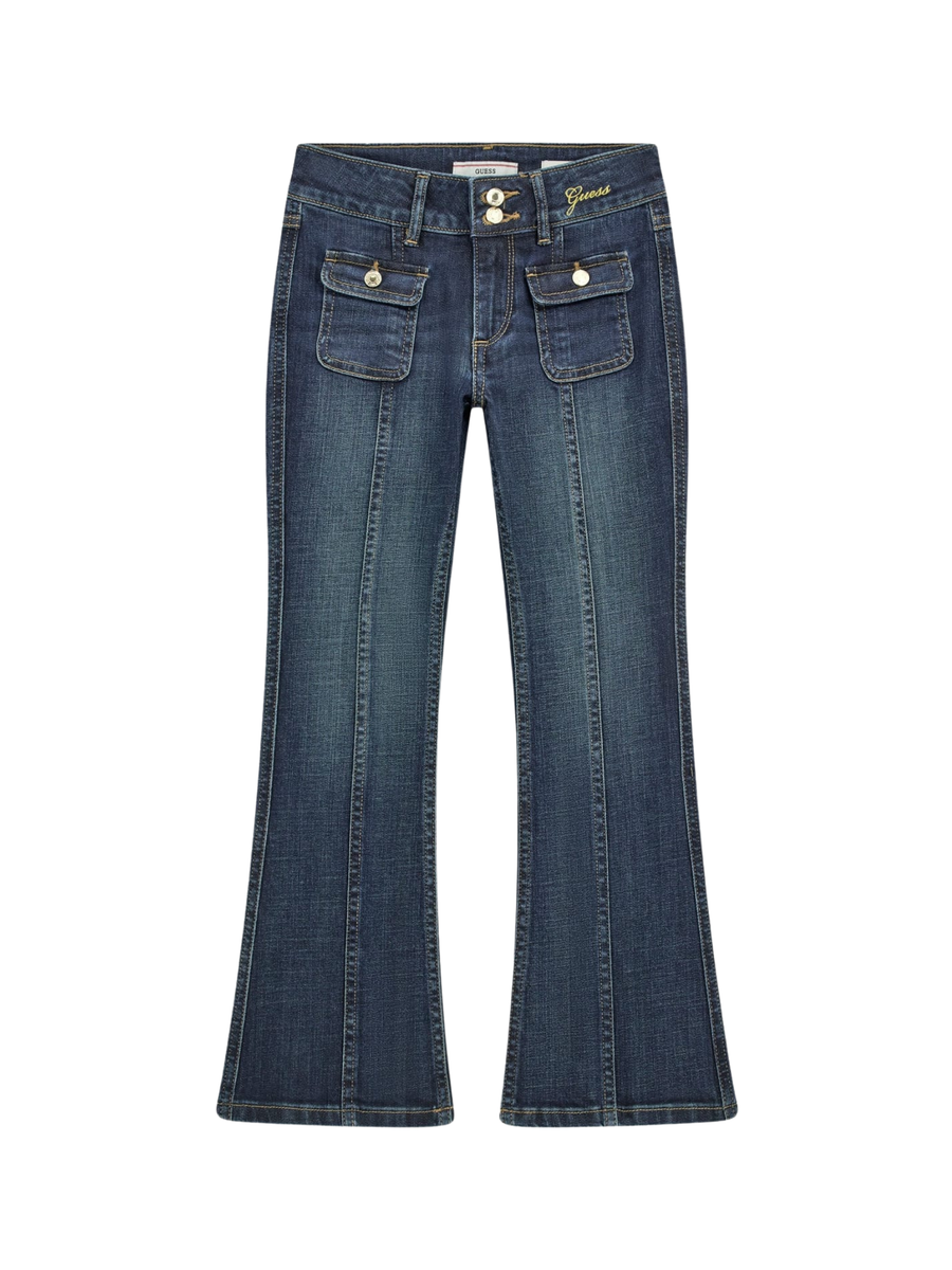 Jeans Guess blu lavaggio scuro J5RA10D5G90 GOKL Guess 