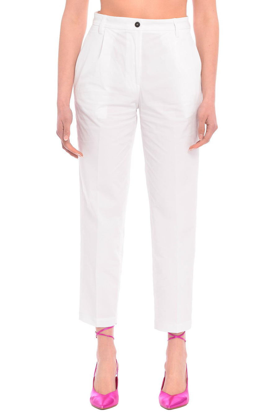 Pantalone bianco Nicole america NICOLE3520 PAN RAYURES NOIR 