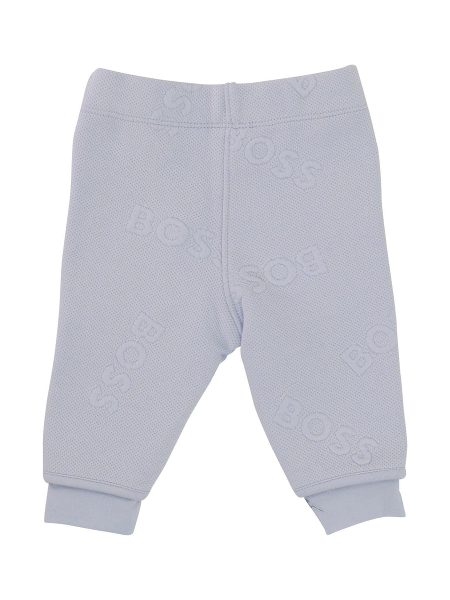 Panta leggins azzurro J94318 BLU Boss 