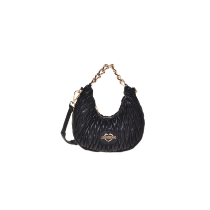 Borsa mezza luna Love Moschino nera trapuntata JC4014PP1NLH 0000 Love Moschino 