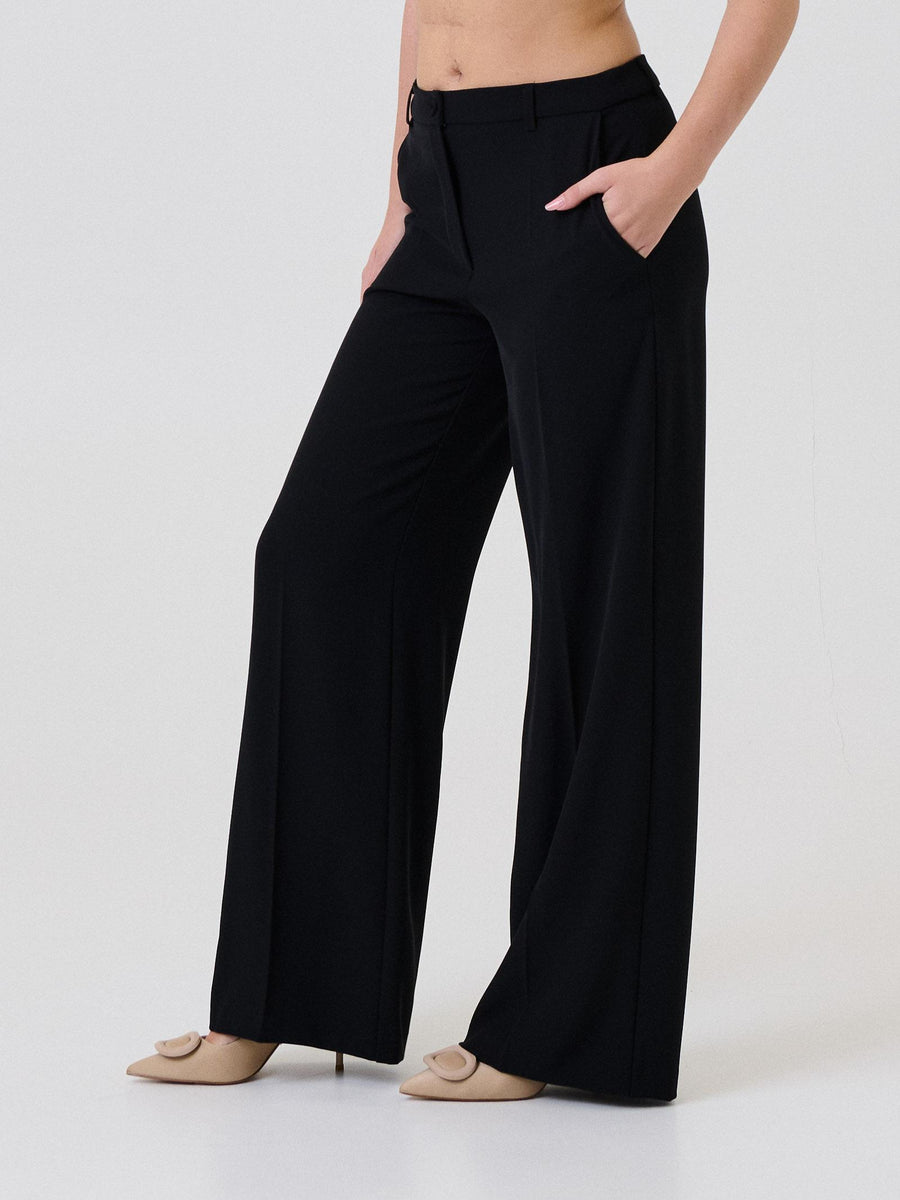 Pantalone a palazzo "Kadì" Armoire nero 25518 NERO Armoire 