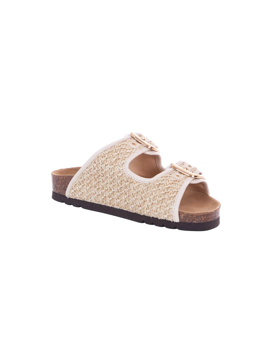 Sandali "Noelle Chalk" Scholl in rafia beige SL.F323672140 CHLK Scholl 