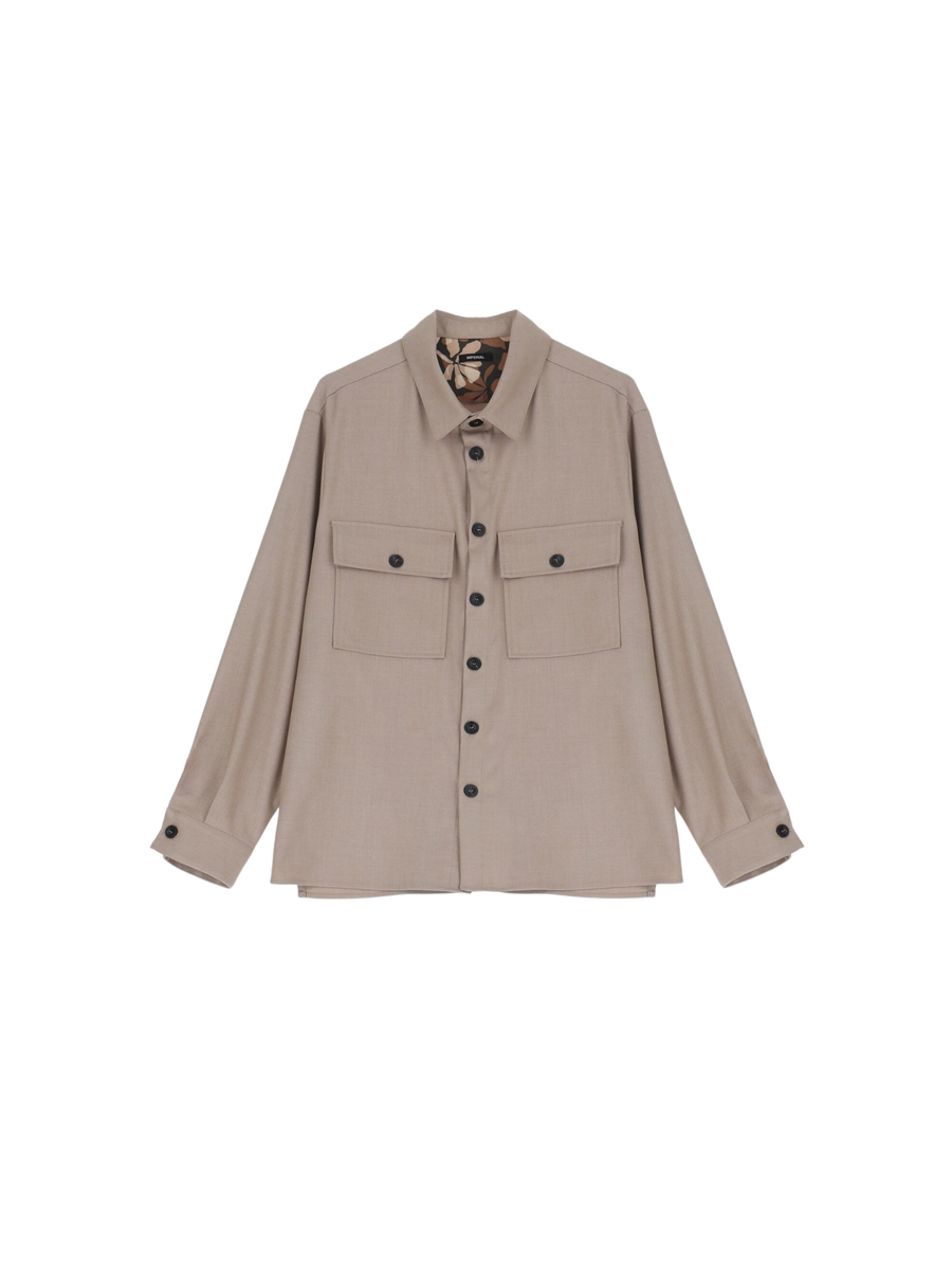 Camicia Imperial mastice con tasconti frontali C1I9IBV 1193 Imperial 