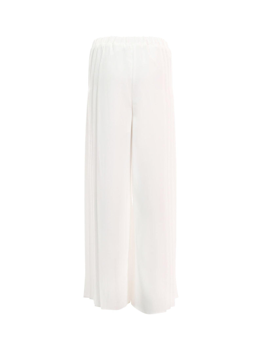 Pantalone Twinset bianco con pinces 251GJ2QQ3 00808 Twinset 