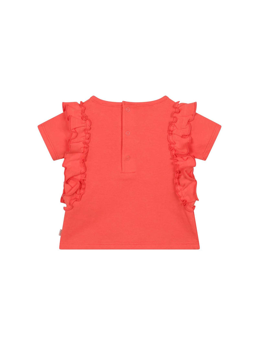 T-shirt pesca con stampa cuore Y05253 PESCA Carrement Beau 