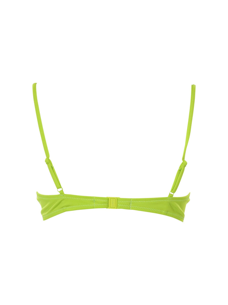 Costume a balconcino verde acido con smalto coordinato BE00001 07203D MC2 SAINT BARTH 