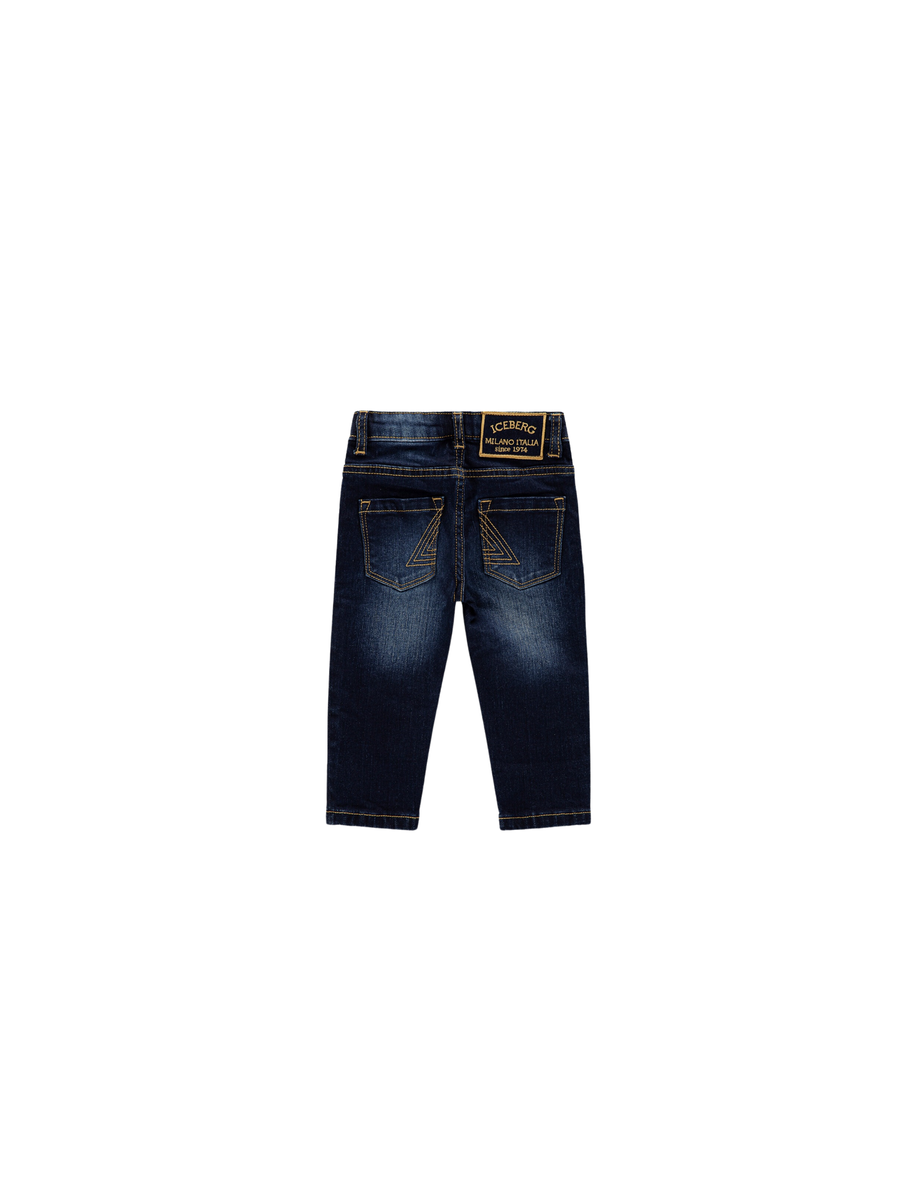 Jeans Iceberg blu lavaggio scuro PTICE5312B BLU Iceberg 