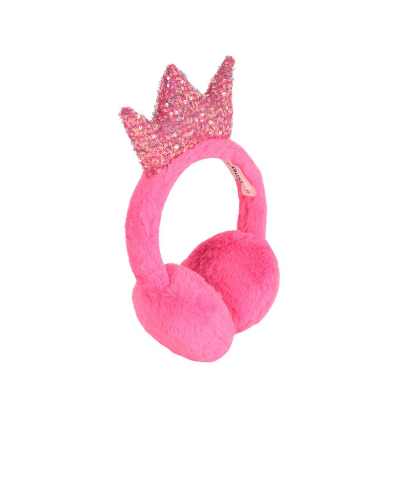 Paraorecchie Billie Blush rosa con corona glitterata U21507 473 Billie Blush 