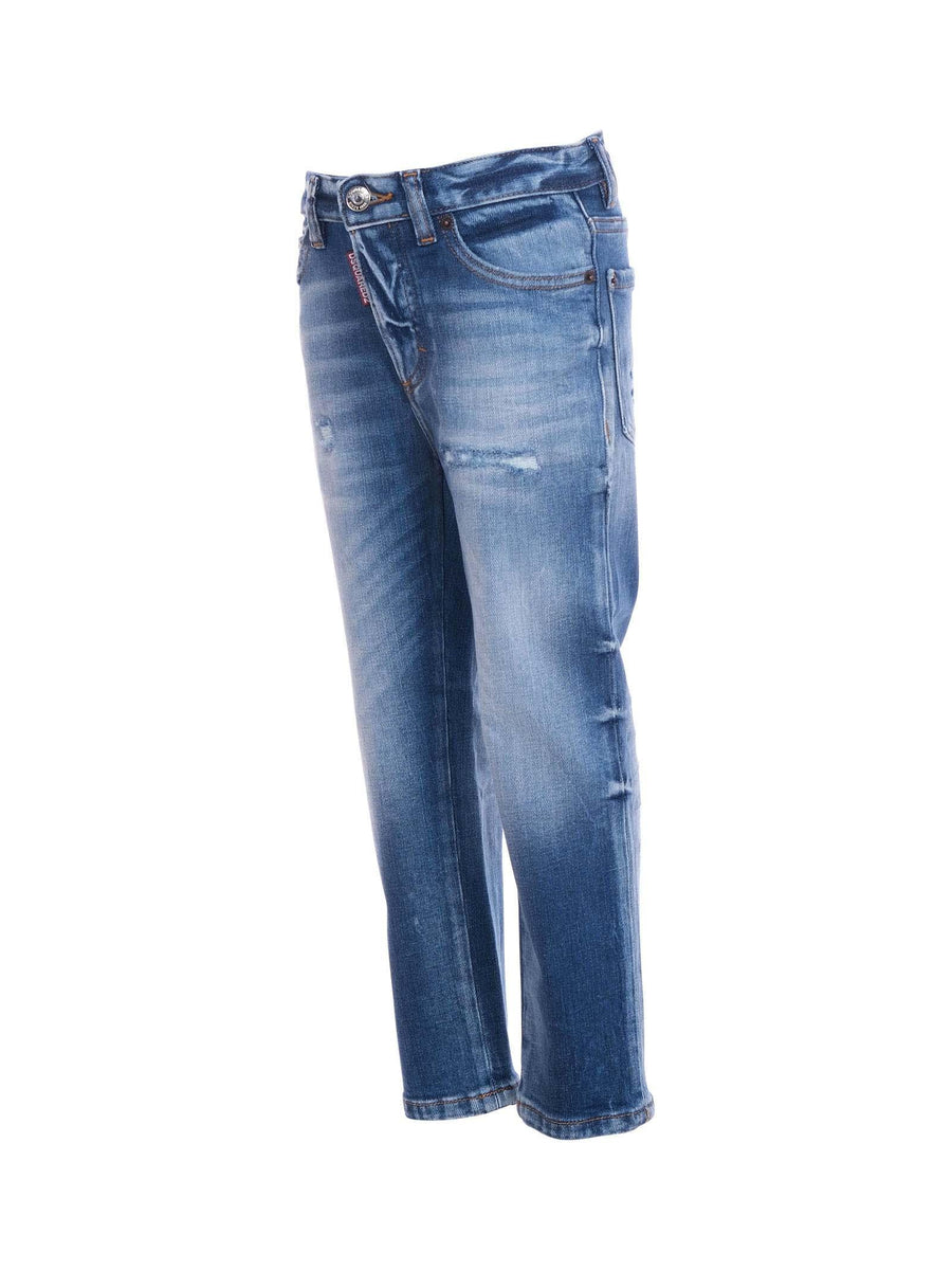 Jeans Dsquared in denim modello cinque tasche DQ2241 DQ01 Dsquared 