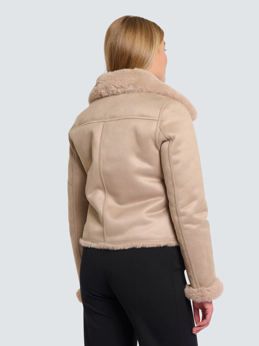 Giubbino "Bacia" Rino & Pelle beige Bacia.7002512 Oat Rino & Pelle 