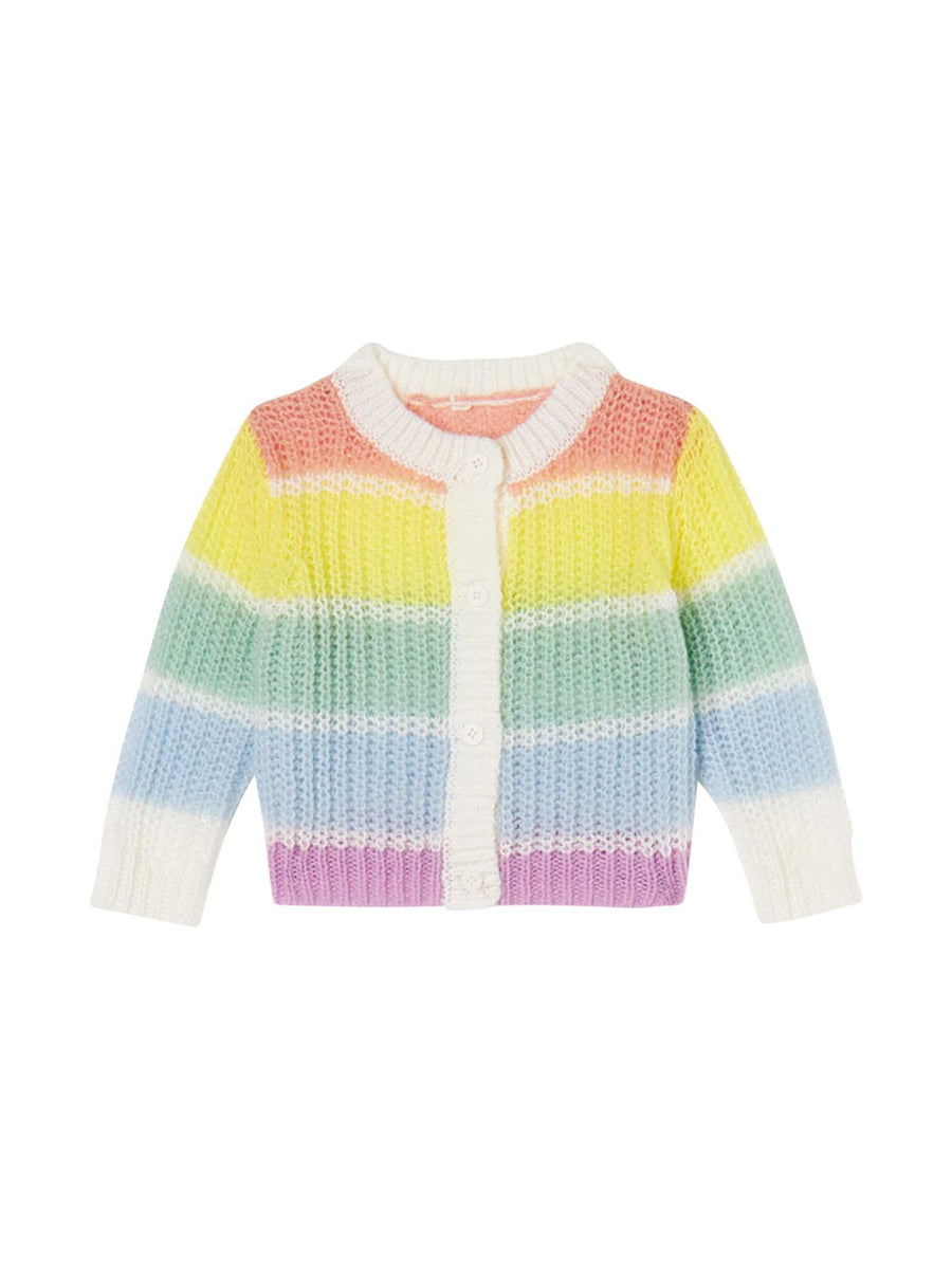 Cardigan Stella colori arcobaleno TT9010Z1529 999 Stella McCartney 