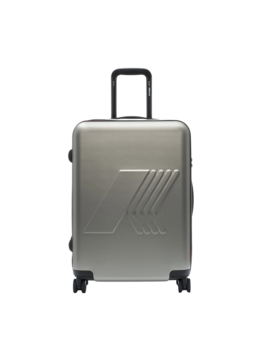 Trolley "Eudoxieur Logo" K-Way grigio K81439W 633 K-WAY 