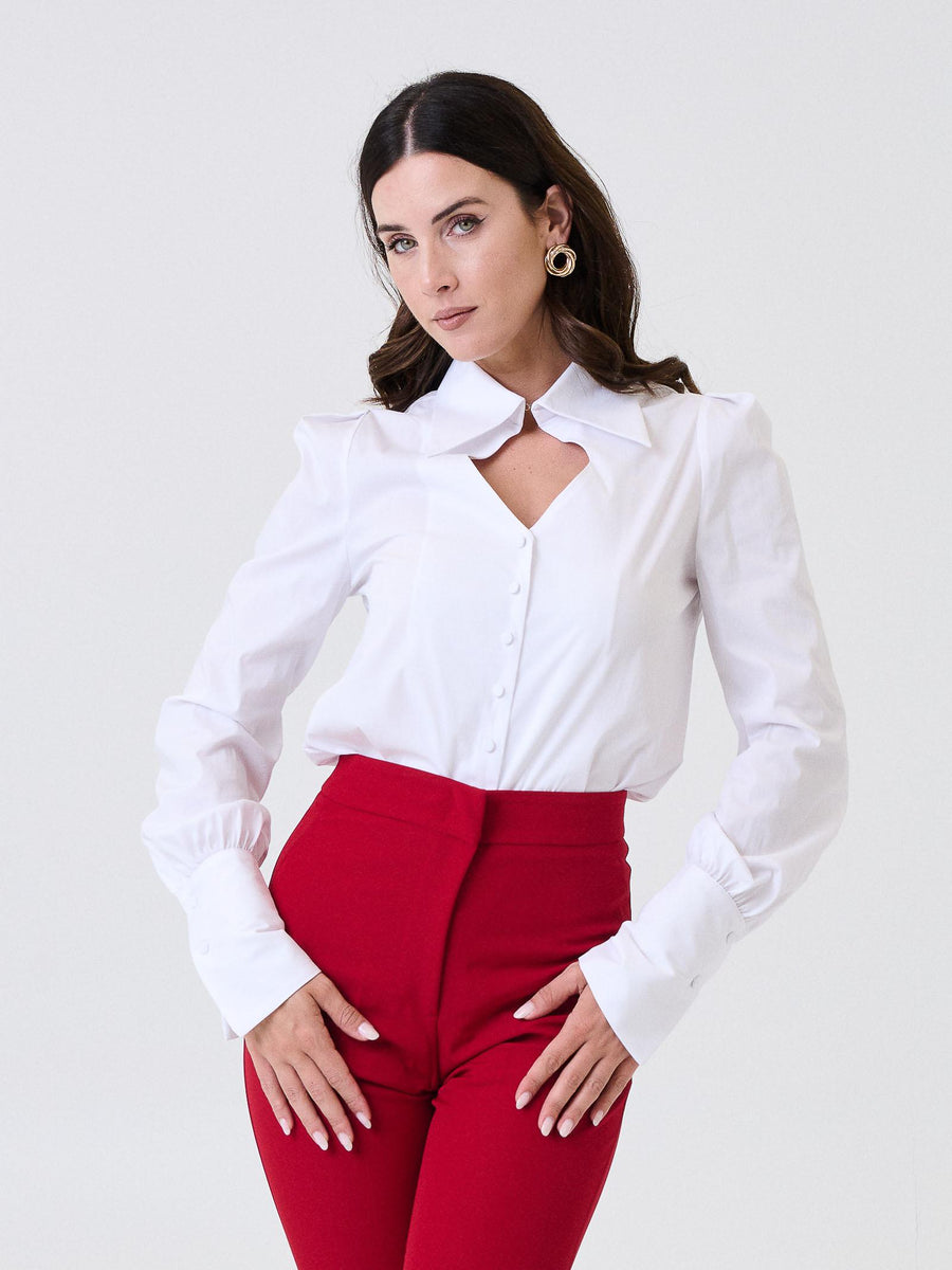 Camicia "atypical" Silence Limited bianca CA7020 OFFWHITE Silence Limited 