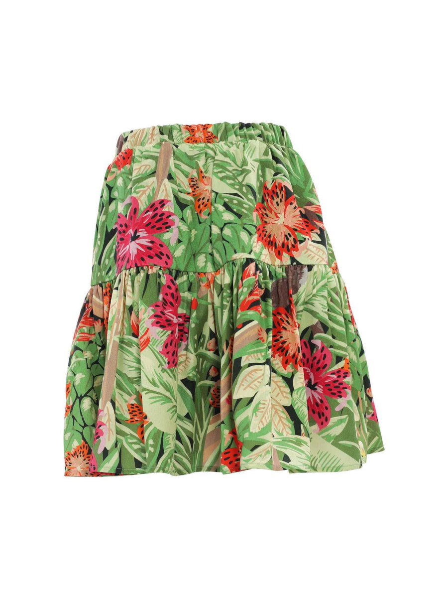 Gonna jungle con balza K13086 675 Kenzo 