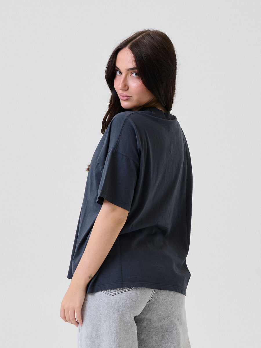 T-Shirt oversize Vicolo grigio scuro UF0064 ANTRA Vicolo 