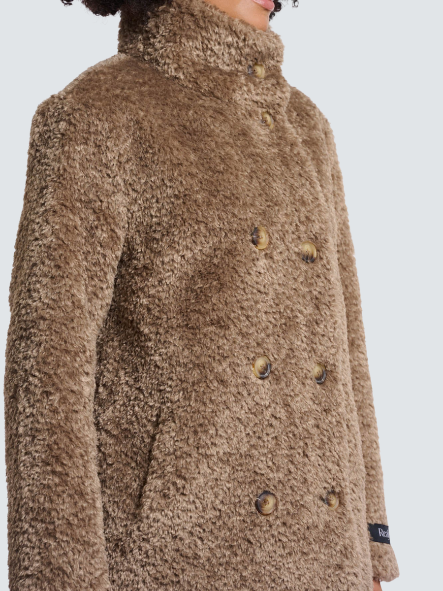 Cappotto "Ena coat" Rino & Pelle marrone Ena.7002512 Toffee Rino & Pelle 
