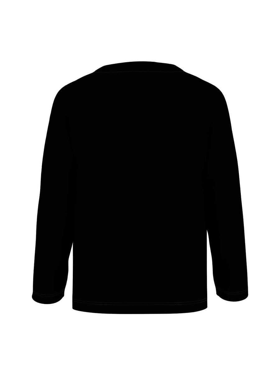 Maglia Guess nera con maxi logo iconico rosso e bianco N84I24K8HM0 JBLK Guess 