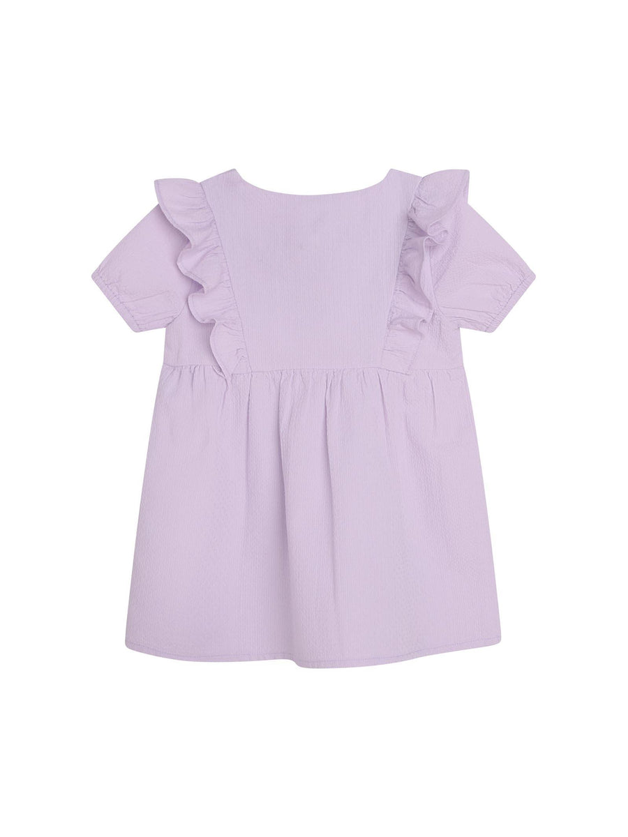 Abito lilla con ricami Y02096 MALVA Carrement Beau 