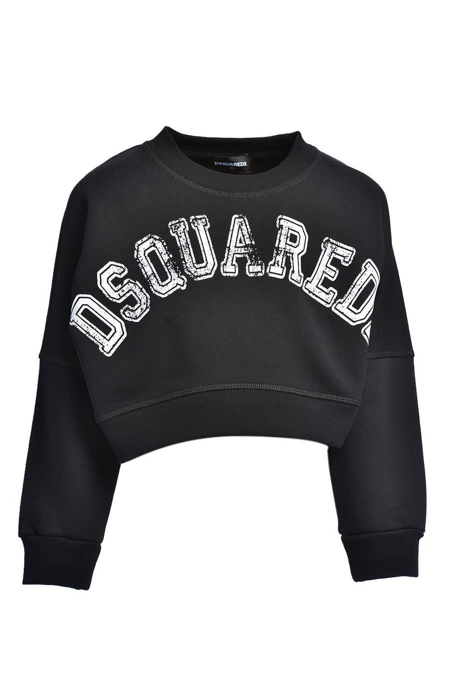 Felpa nera printed lettering DQ0433D008F DQ900 Dsquared 