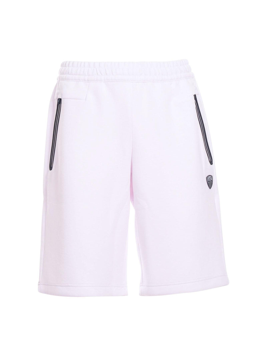 Bermuda Emporio Armani sportivo bianco 8NPS08 1100 Armani EA7 