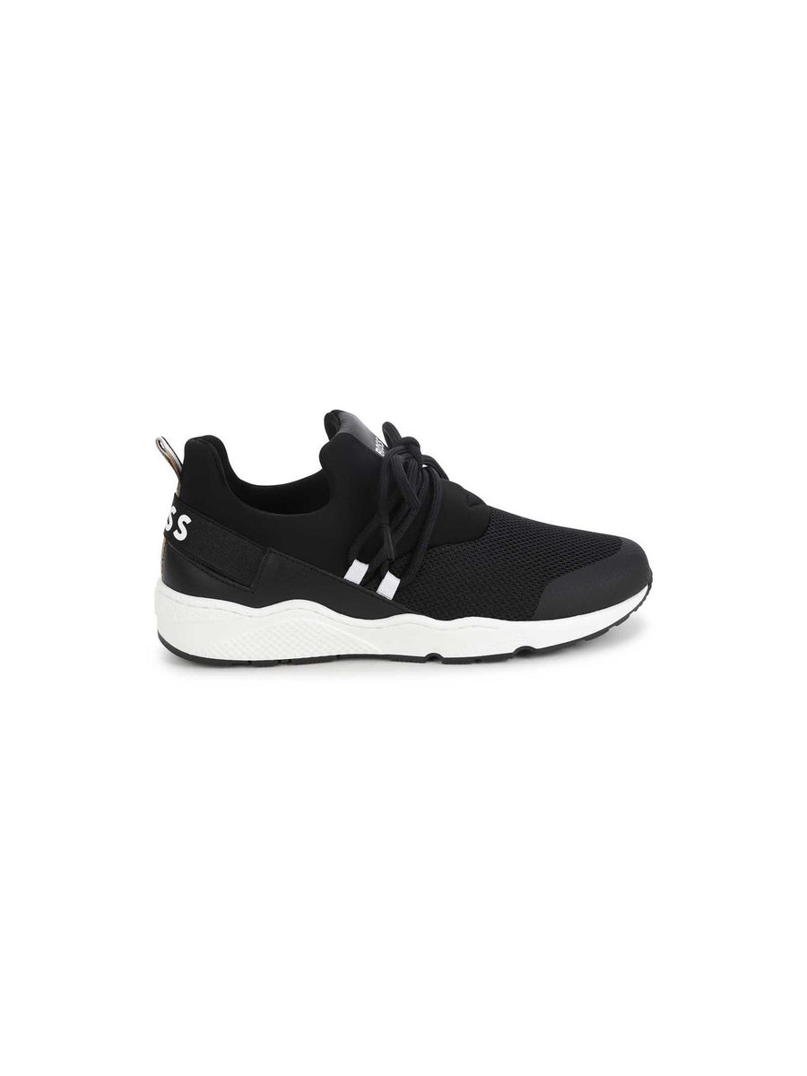 Sneakers sportive nere J29331 NERO Boss 