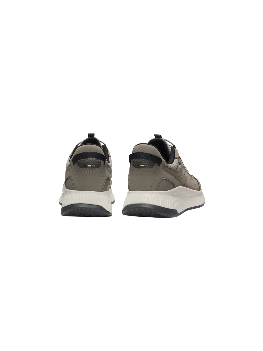 Sneakers Boss beige in pelle scamosciata 50552894 259 Boss 
