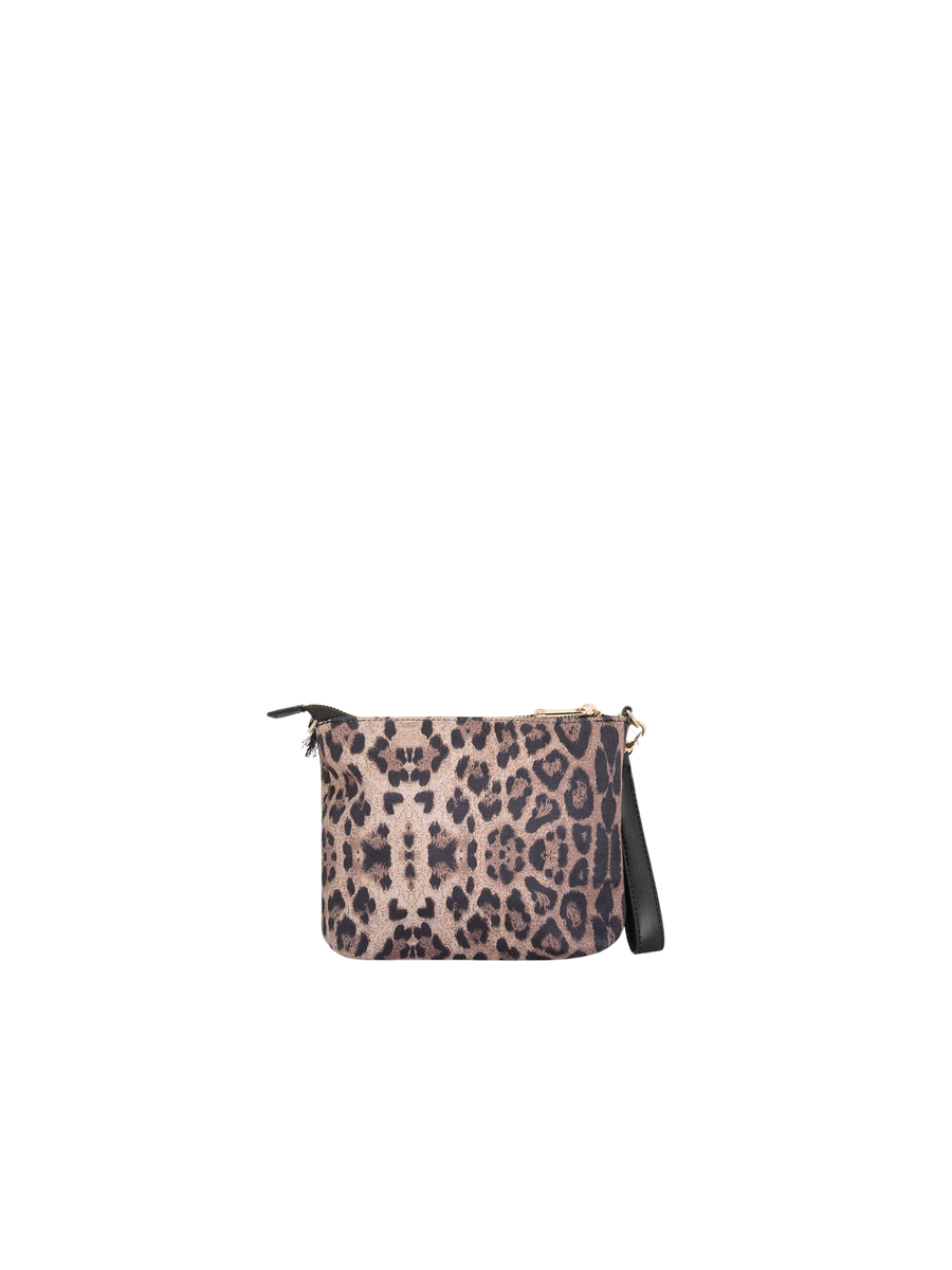 Mini pochette Fk marrone leopardata FA25-WW0270X01 UNI Fk 