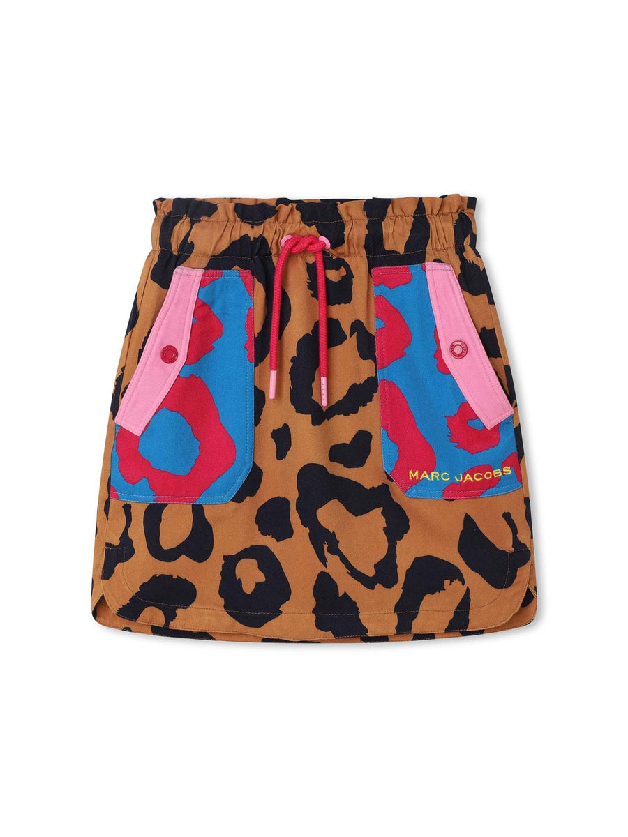 Minigonna animalier W13140 Z41 Marc Jacobs 