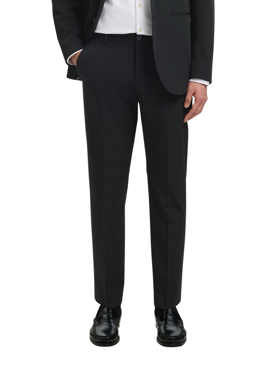 Pantalone "Liam" Selected nero 16087825 BACK Selected 