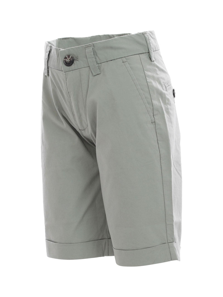 Bermuda in cotone verde militare BMD4106J MALVA Dan John 