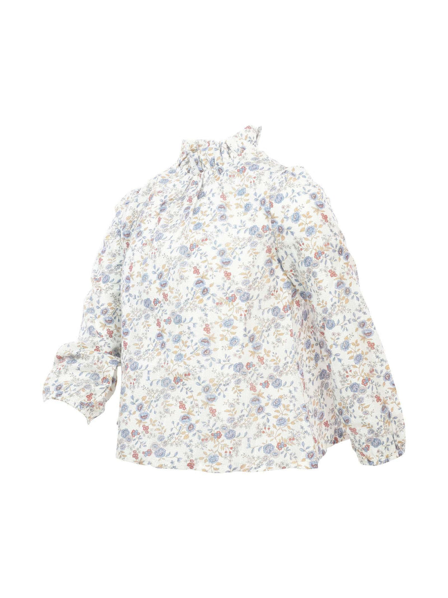 Camicia floreale in cotone CML90HB AVIO Lala lù 