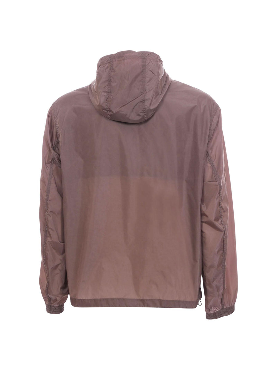 Giacca con cappuccio Armani Exchange tortora antivento XM000342AF12285 U6107 Armani Exchange 