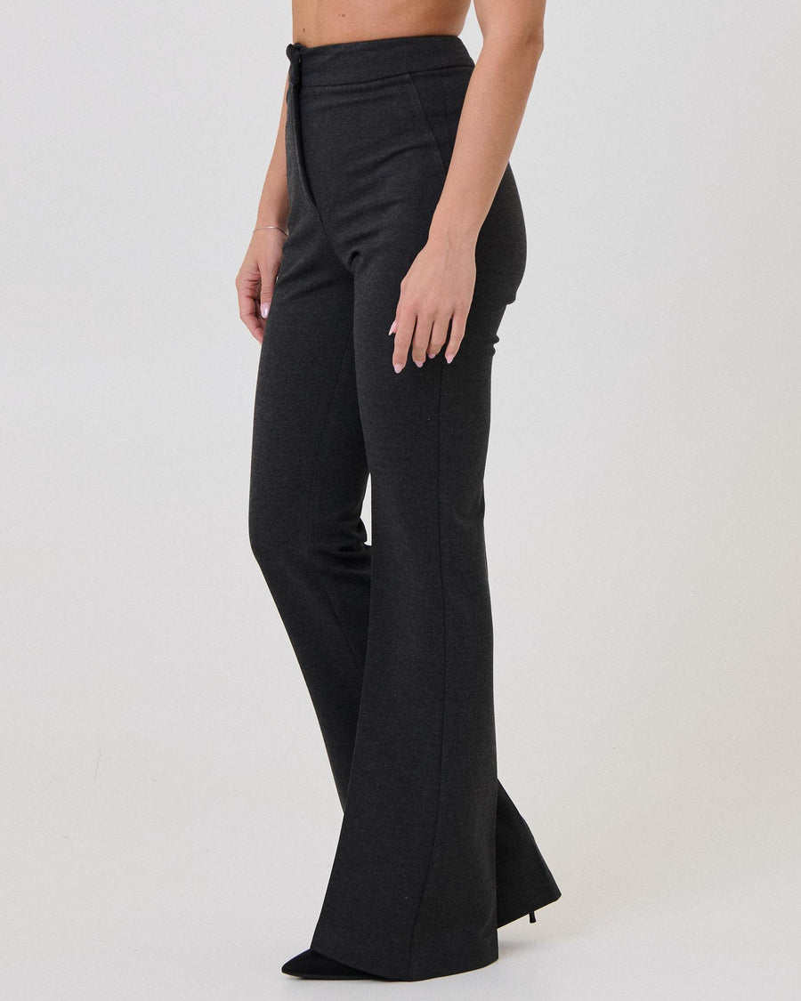 Pantalone a zampa Silence Limited grigio SLPA014 GRAPHITE Silence Limited 