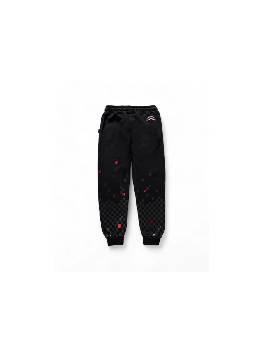 Pantalone pixel checkered hoodie Sprayground nero SPY1148 UNI Sprayground 