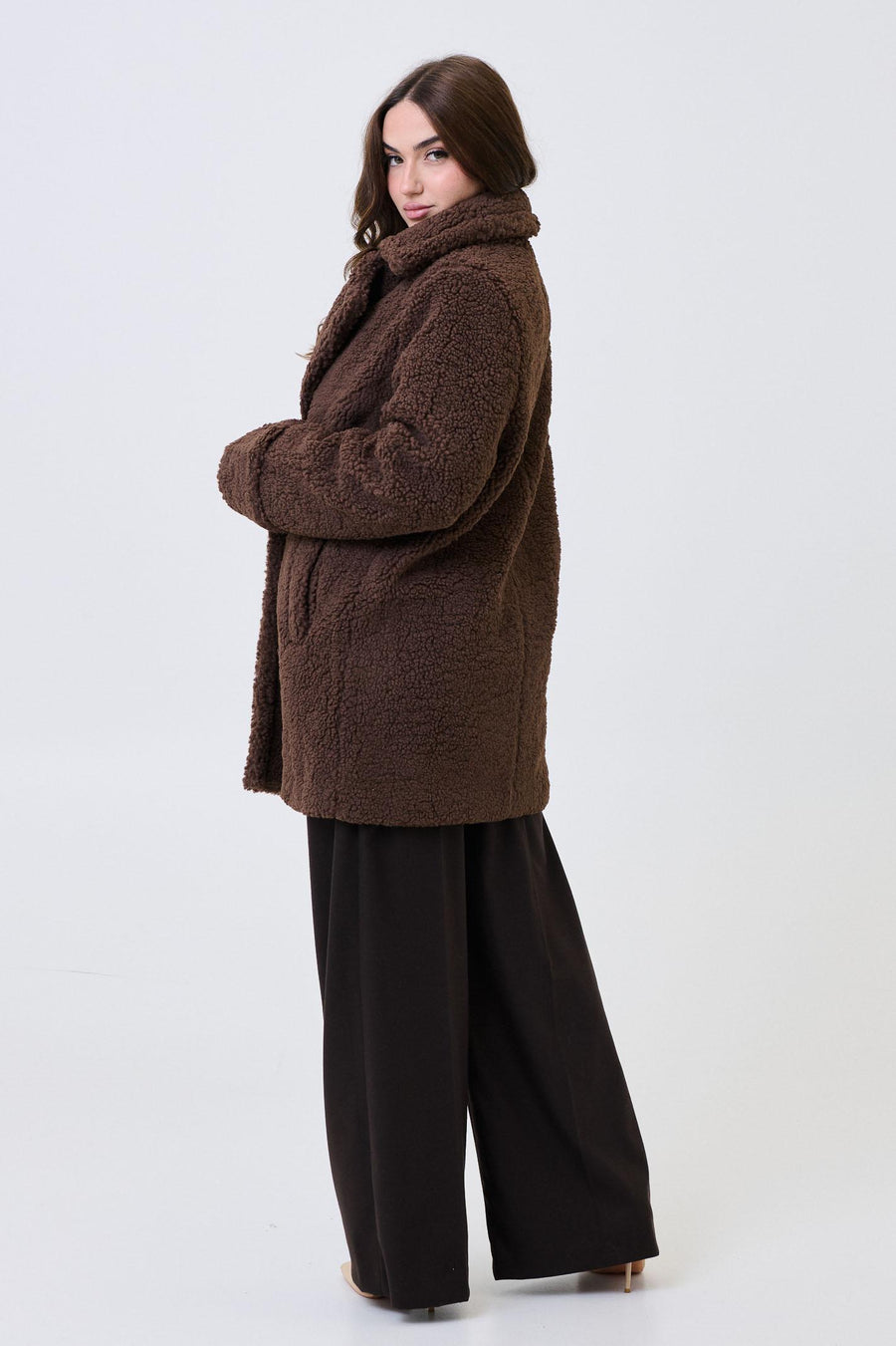 Cappotto teddy Armoire tabacco 26179 TABACCO Armoire 