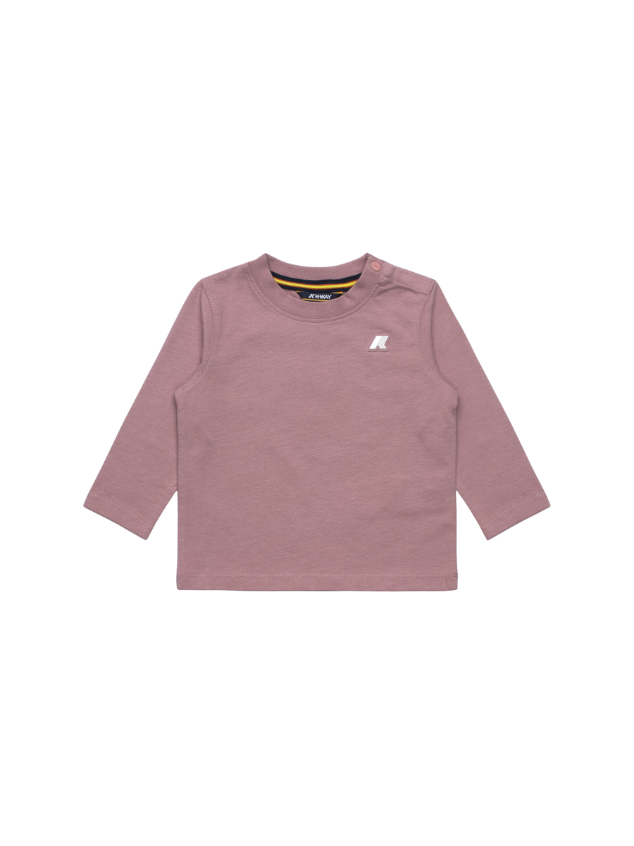 T-Shirt "elmette peach" K-Way rosa K6123WW WDV K-WAY 