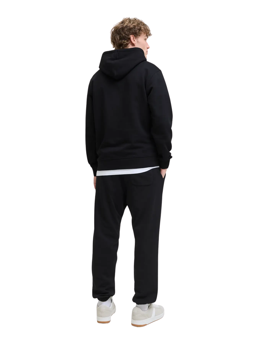 Pantalone in tuta Jack & Jones nero con stampa a contrasto 12278943 BLK Jack & Jones 