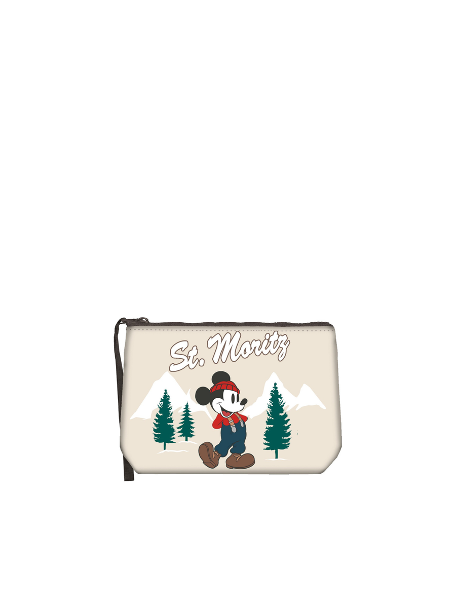 Pochette Aline "Apres Girl Glass 10" Saint Barth avorio con stampa st. moritz ALI0002 01148I MC2 SAINT BARTH 