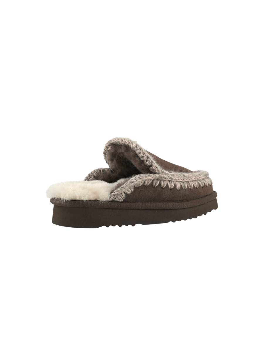 Mou "Eskimo Slipper Suede" marrone pepper MU.FW101125A BRPEP Mou 