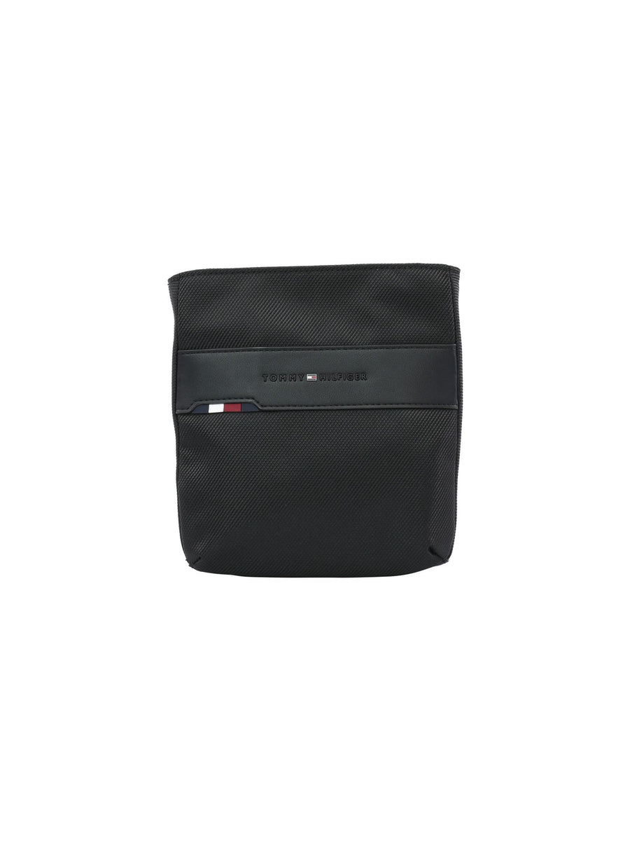 Borsello mini crossover nero AM0AM10268 BDS Tommy Hilfiger 