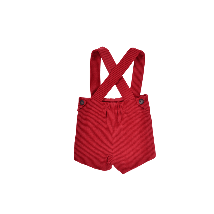 Salopette rossa a costine Paz Rodriguez 007-25982 52 Paz Rodriguez 