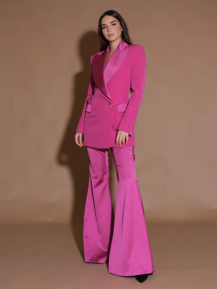 Pantaloni Maxi zampa Malva PA223CAT MALVA Silence Limited 