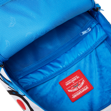 Zaino "TMNT Leonardo" Sprayground bianco con stampa ninja 910B7048 NSZ Sprayground 