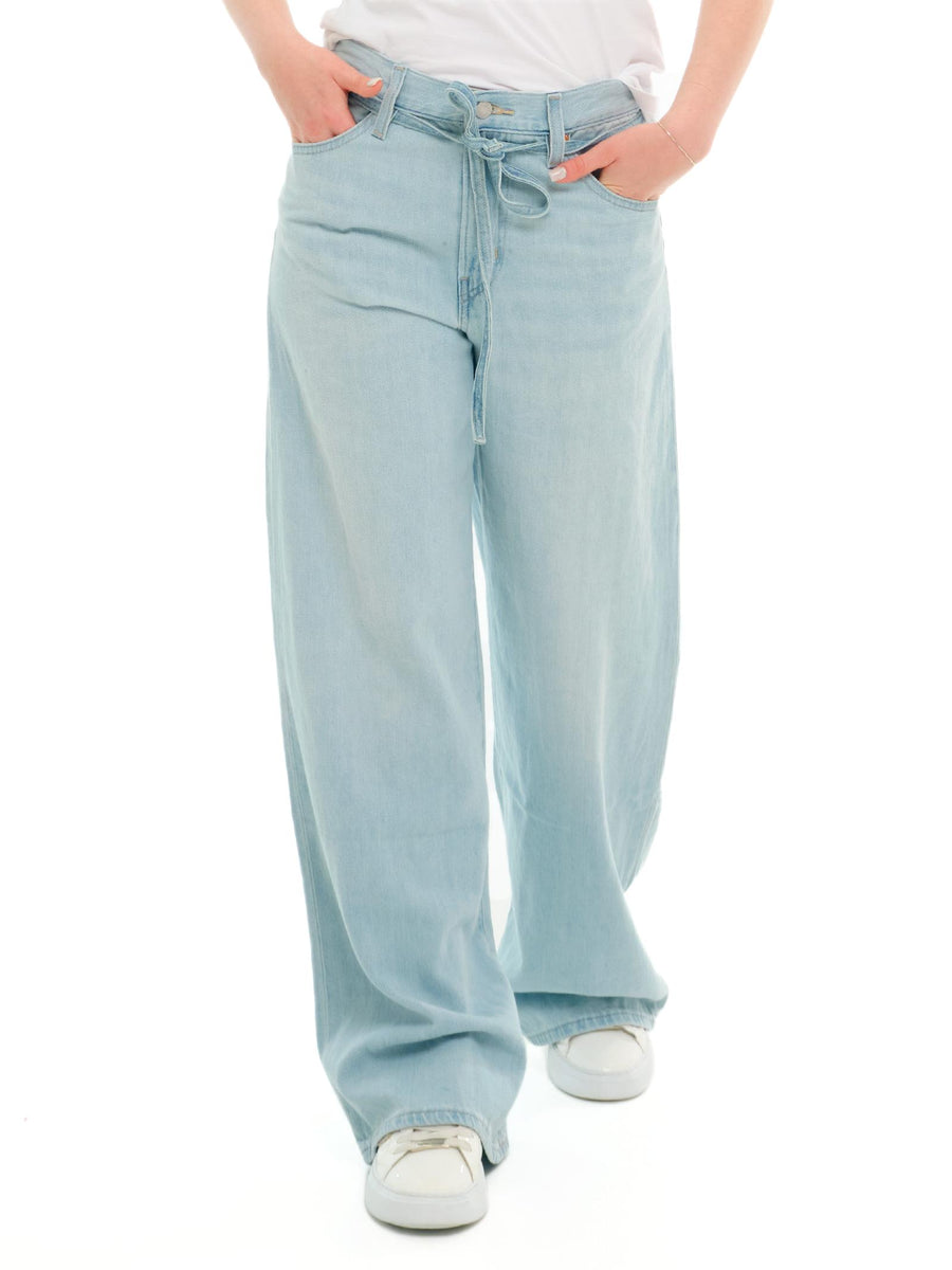 Jeans "xl straight" Levi's azzurro in denim A8701-0008 U Levi's 