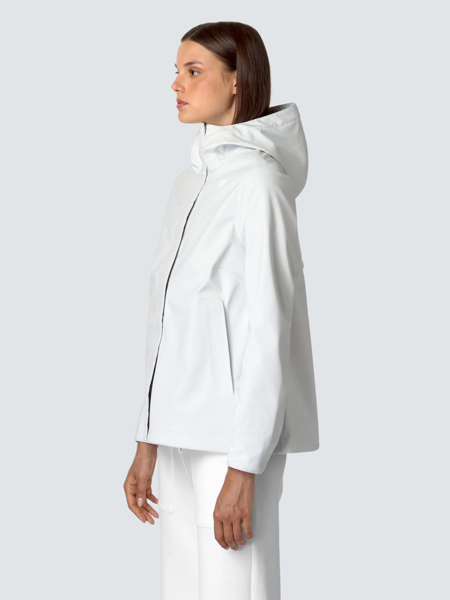 Giubbino "Madalina Bonded" K-Way bianco K21488W AK7 K-WAY 
