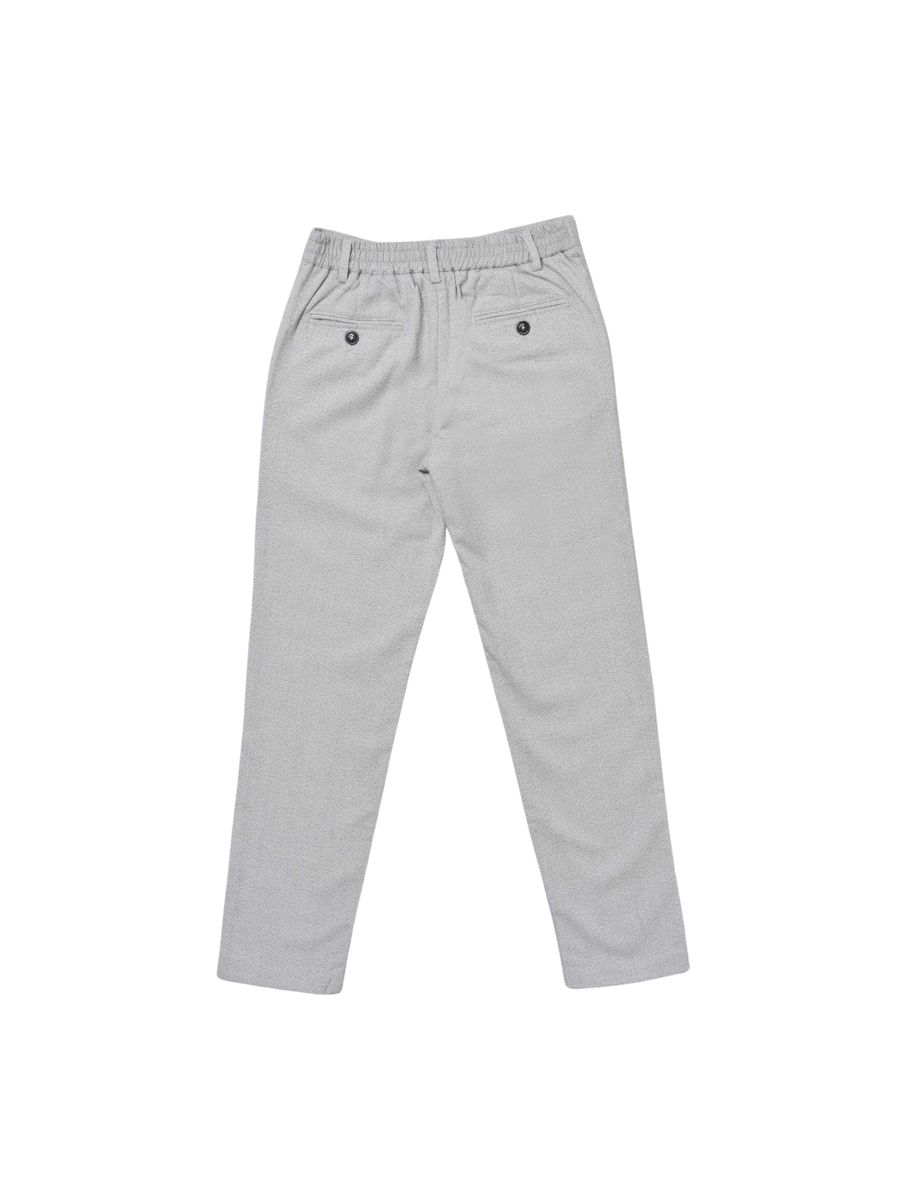 Pantalone Dan John grigio melange in flanella con pinces PTD5311J GRI Dan John 
