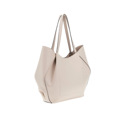 Borsa shopper Guess avorio con pochette interna HWBG7898240 LTA Guess 